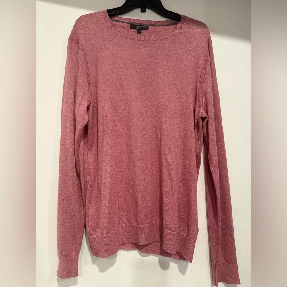 Banana Republic Rose Silk Linen Sweater